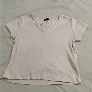 Brandy Melville Light Pink Short Sleeve Tee